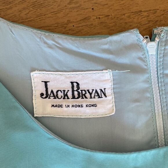 Vintage Jack Bryan 1960's Blue Chiffon Gown - Picture 8 of 11